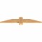 Ekena Millwork Eugene Smooth Timber Gable Bracket, Western Red Cedar, 36"W x 6"H x 1 1/2"D x 3 1/2"F, 4/12 Pitch GBW036X06X0204EUG00SWR - alternate 5